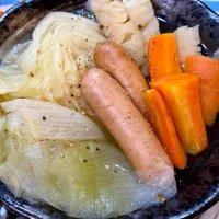 こずりんさんの料理 ざっくりキャベツのポトフ