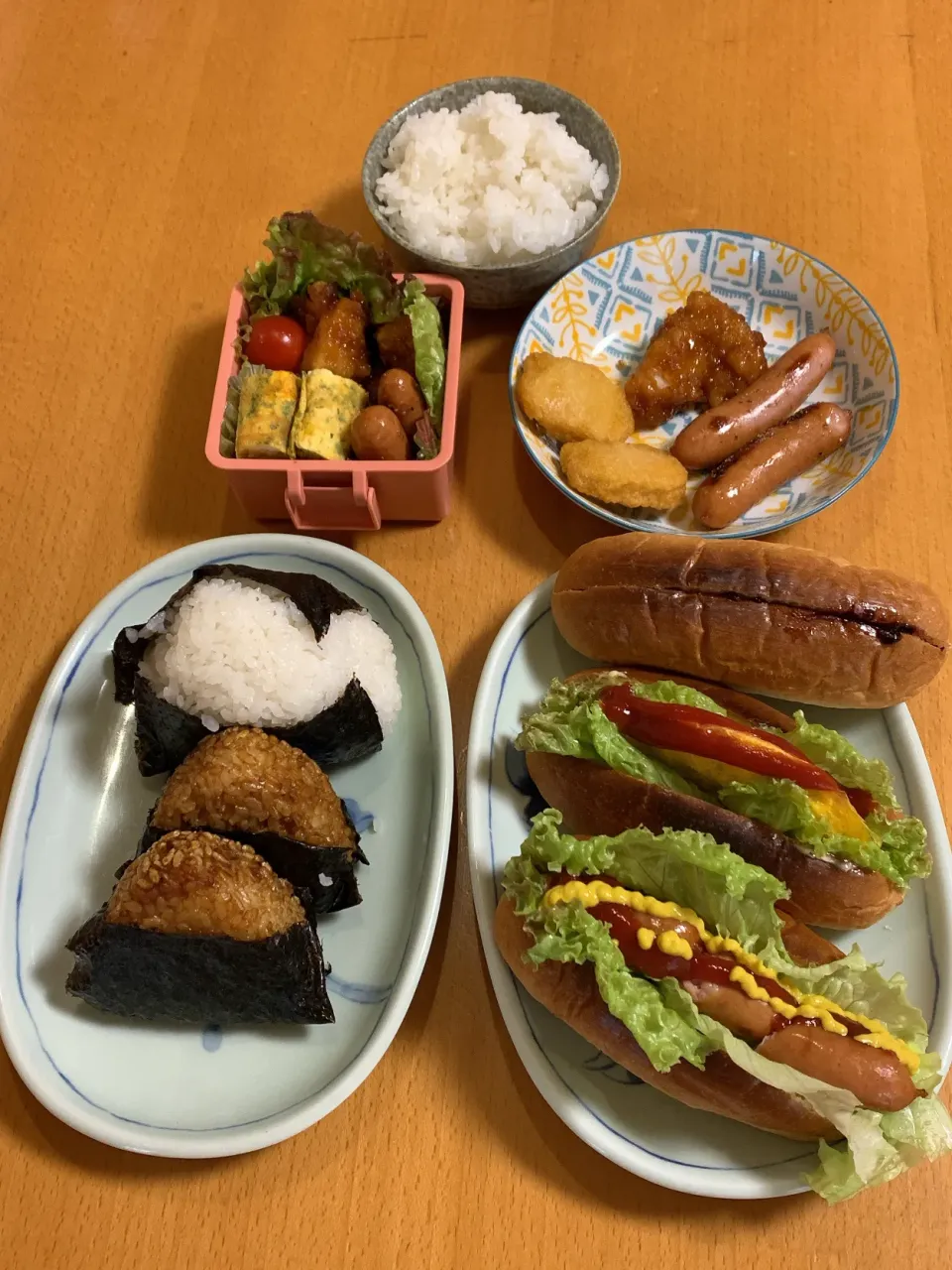 Snapdishの料理写真:2022.9.29.💜お弁当と朝ごはん|kimikimiさん