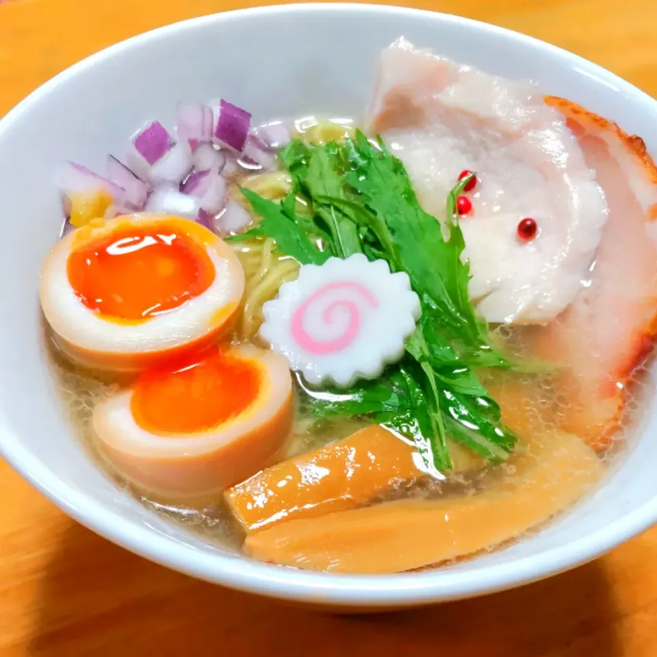 自作「塩ラーメン」🍜|じゃじゃまるさん