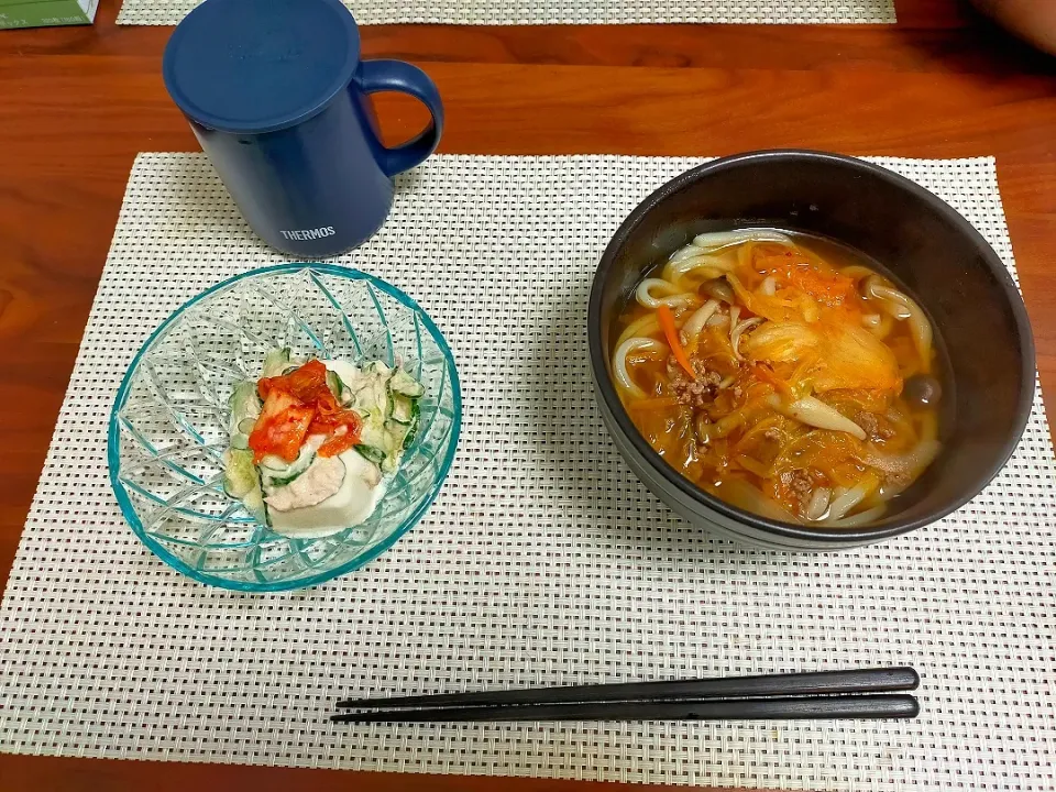 キムチうどん|ねねパパさん