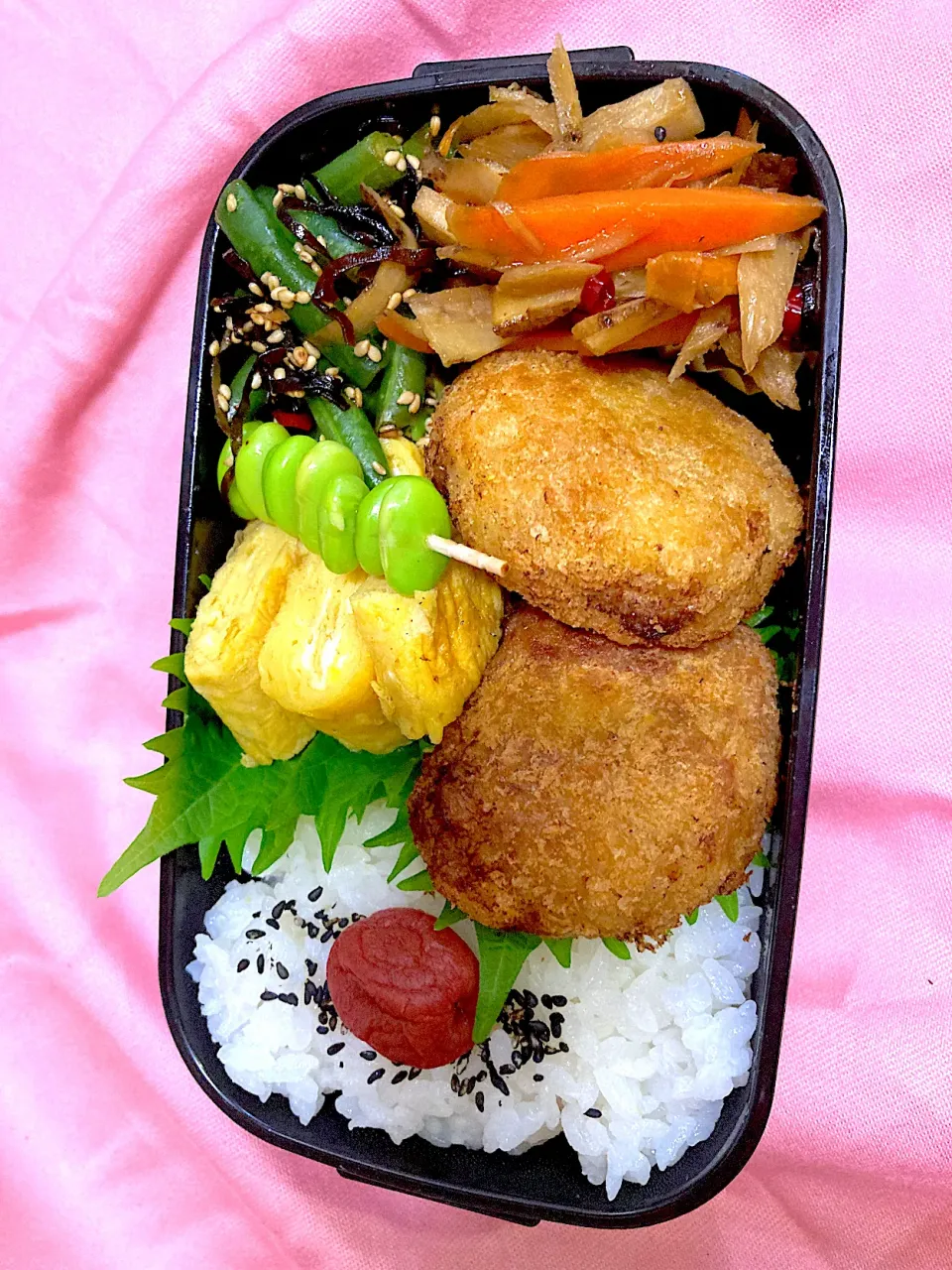 キャベツメンチのお弁当|ナタママさん