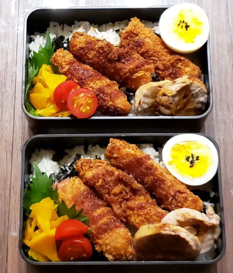 ウインナーのフライ弁当|kimikimi❤kitchenさん