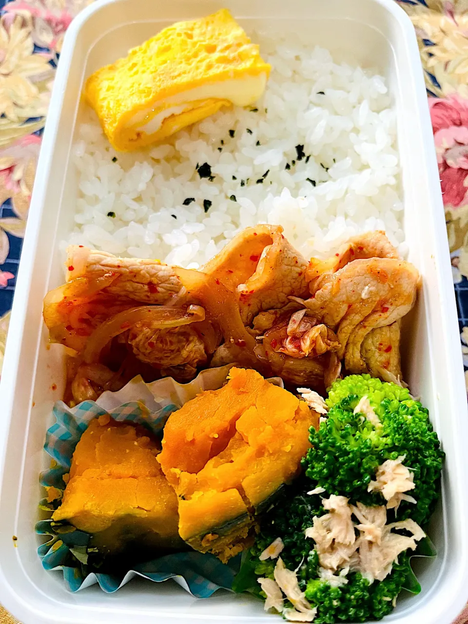 10/13(木)豚キムチ弁当|ちくわさん