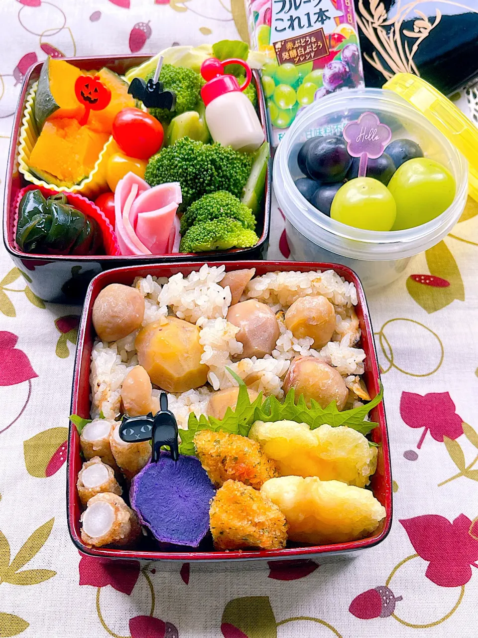 2022/10/13 栗ご飯弁当|Blueberry🫐さん