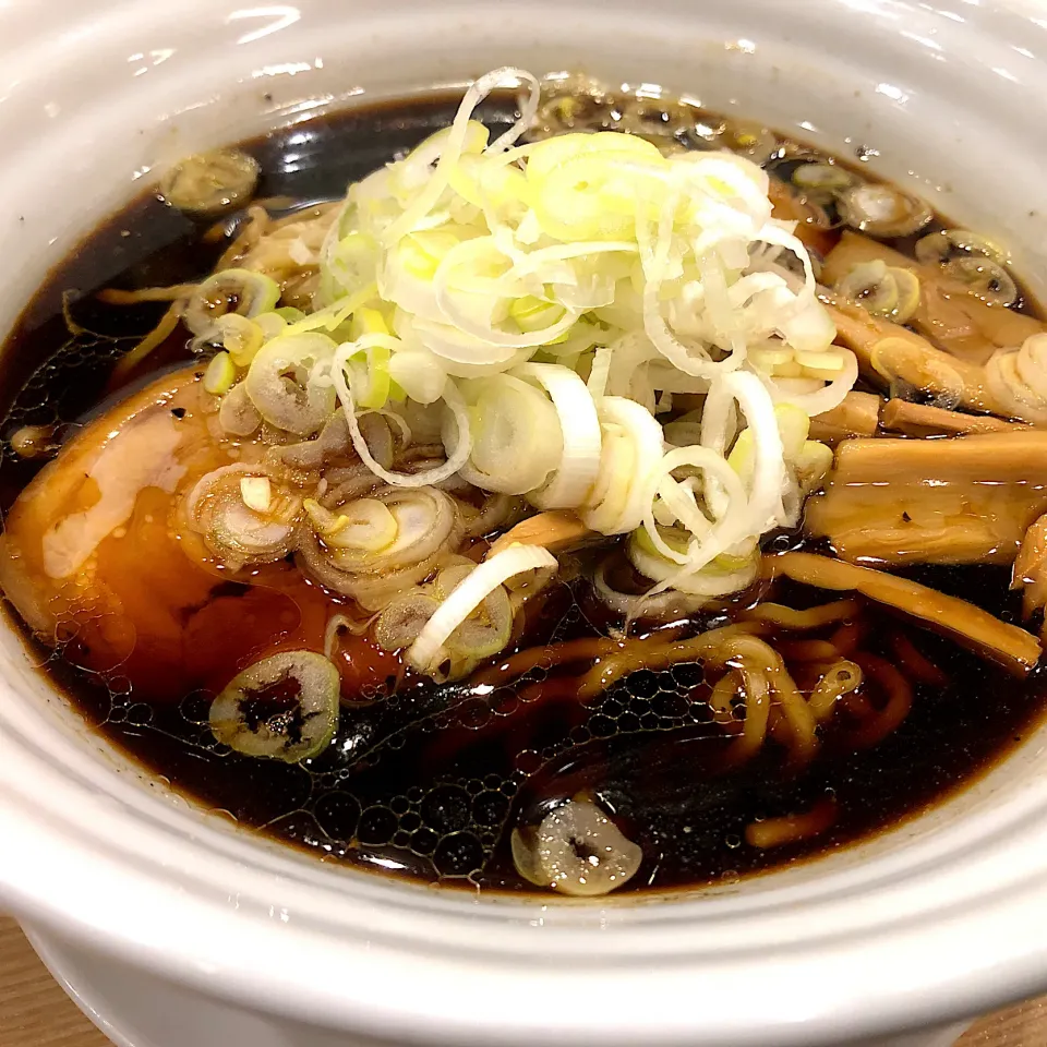 黒醤油ラーメン＠高岡駅前・らぁめん次元|らーめん好き！さん