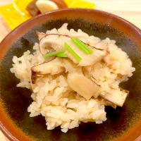 〆の松茸ごはん