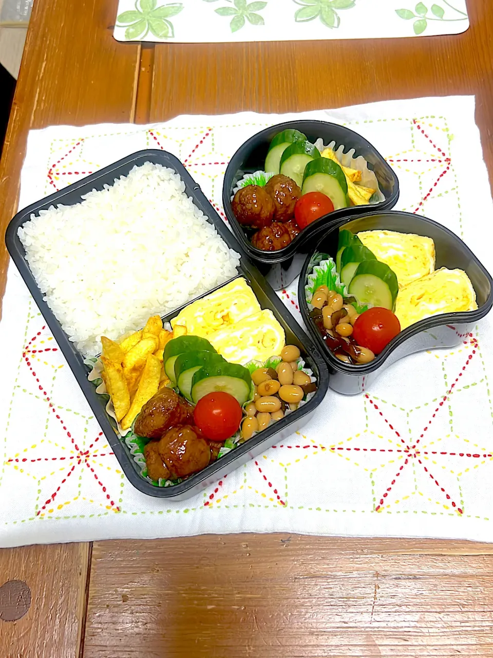 10月14日金曜日ミートボール弁当|アッキーさん