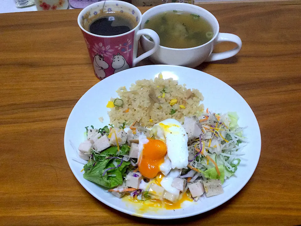 Snapdishの料理写真:今日の朝食|ふじちゃんさん