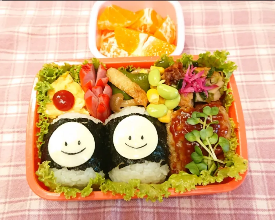 俵おにぎり弁当❤️|みちゅあしさん