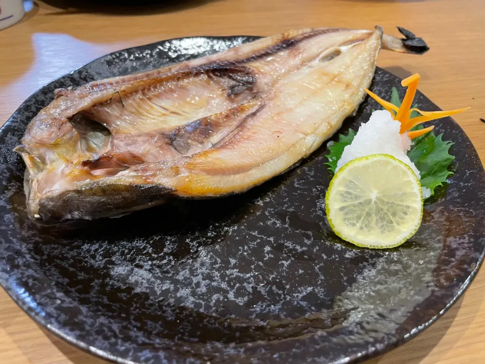 今日の晩飯 手作りホッケ干物|おーたたくとさん