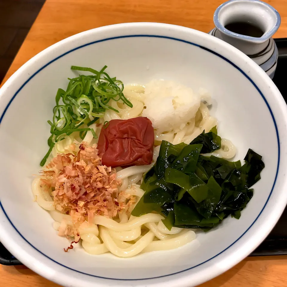 Snapdishの料理写真:梅ぶっかけ|T. Wonderさん