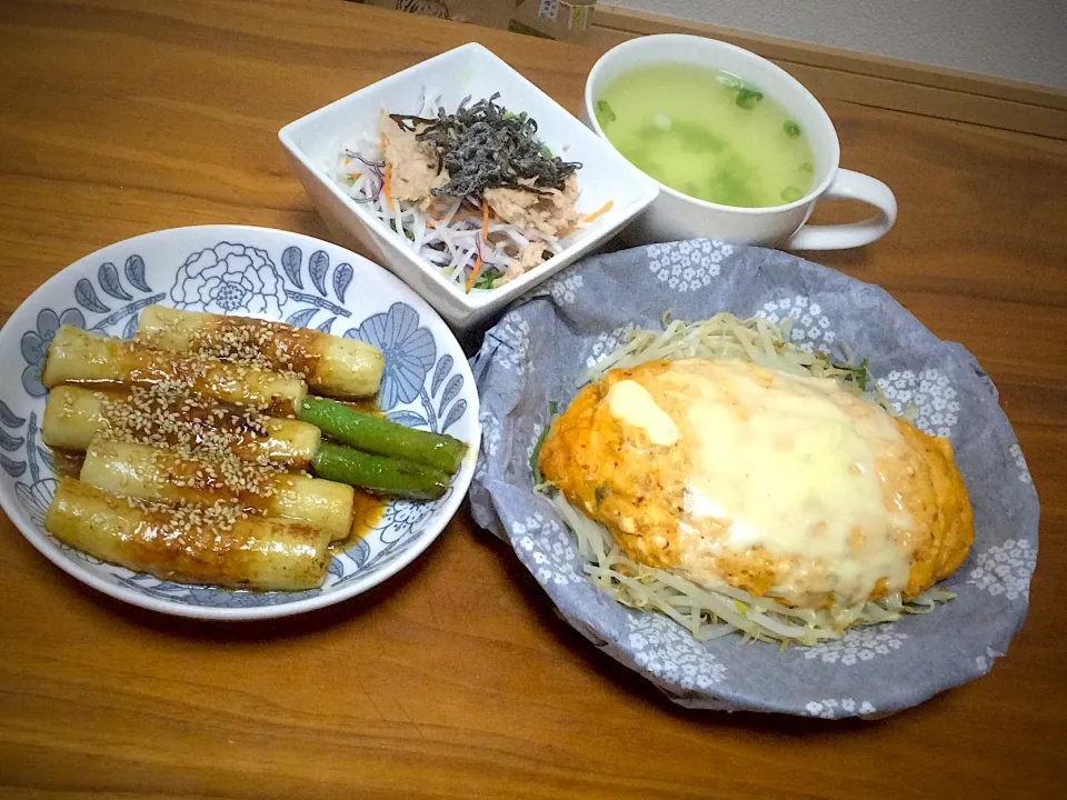 Snapdishの料理写真:今日の夕食|ふじちゃんさん