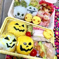 Snapdishの料理写真:ハロウィン弁当🎃|みんと714さん