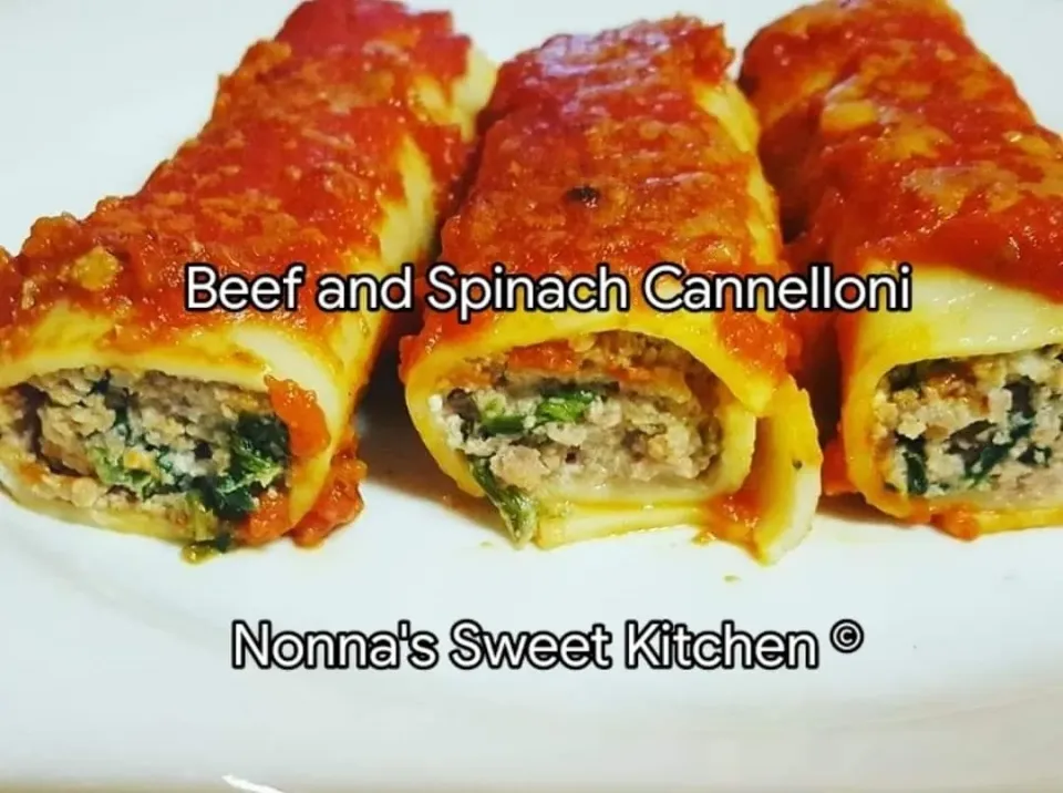 Beef and Spinach Cannelloni|Mara Minconeさん