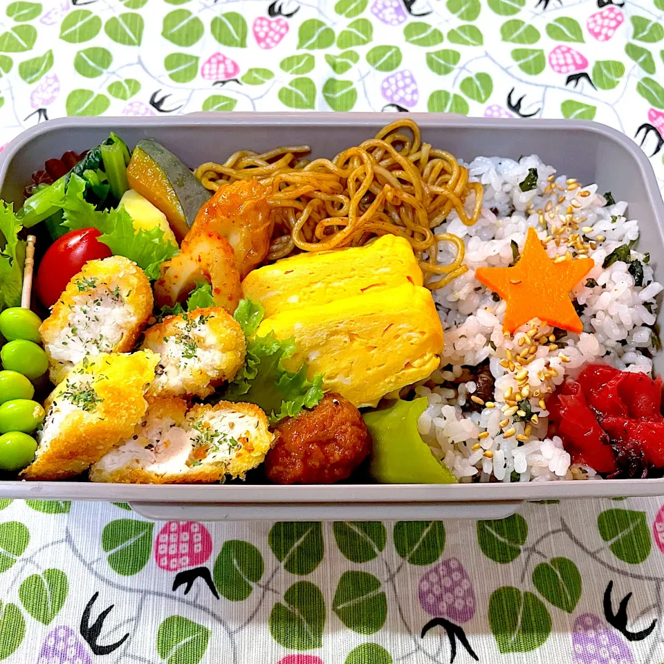 ササミカツ弁当(夫)☆10月15日|kaoriさん