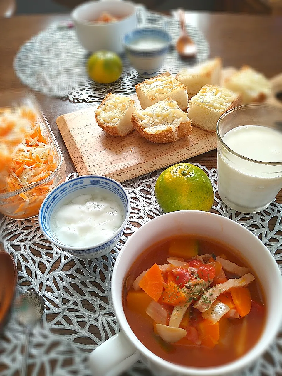 Snapdishの料理写真:朝ごはん🌄！|まめころさん