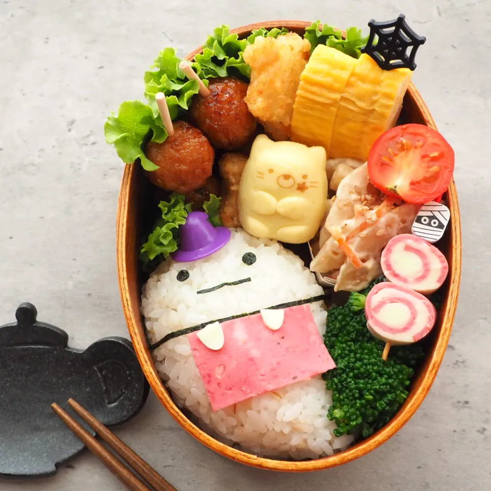 ハロウィン弁当🎃🦇🕸|こっちんさん