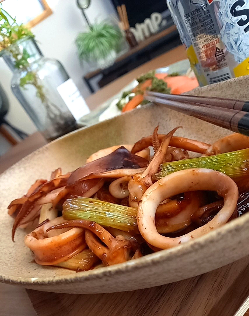 ｲｶの照り焼き