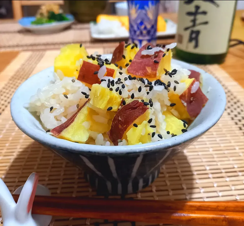 秋のご飯🍚さつまいもご飯🍠|ナオミさん