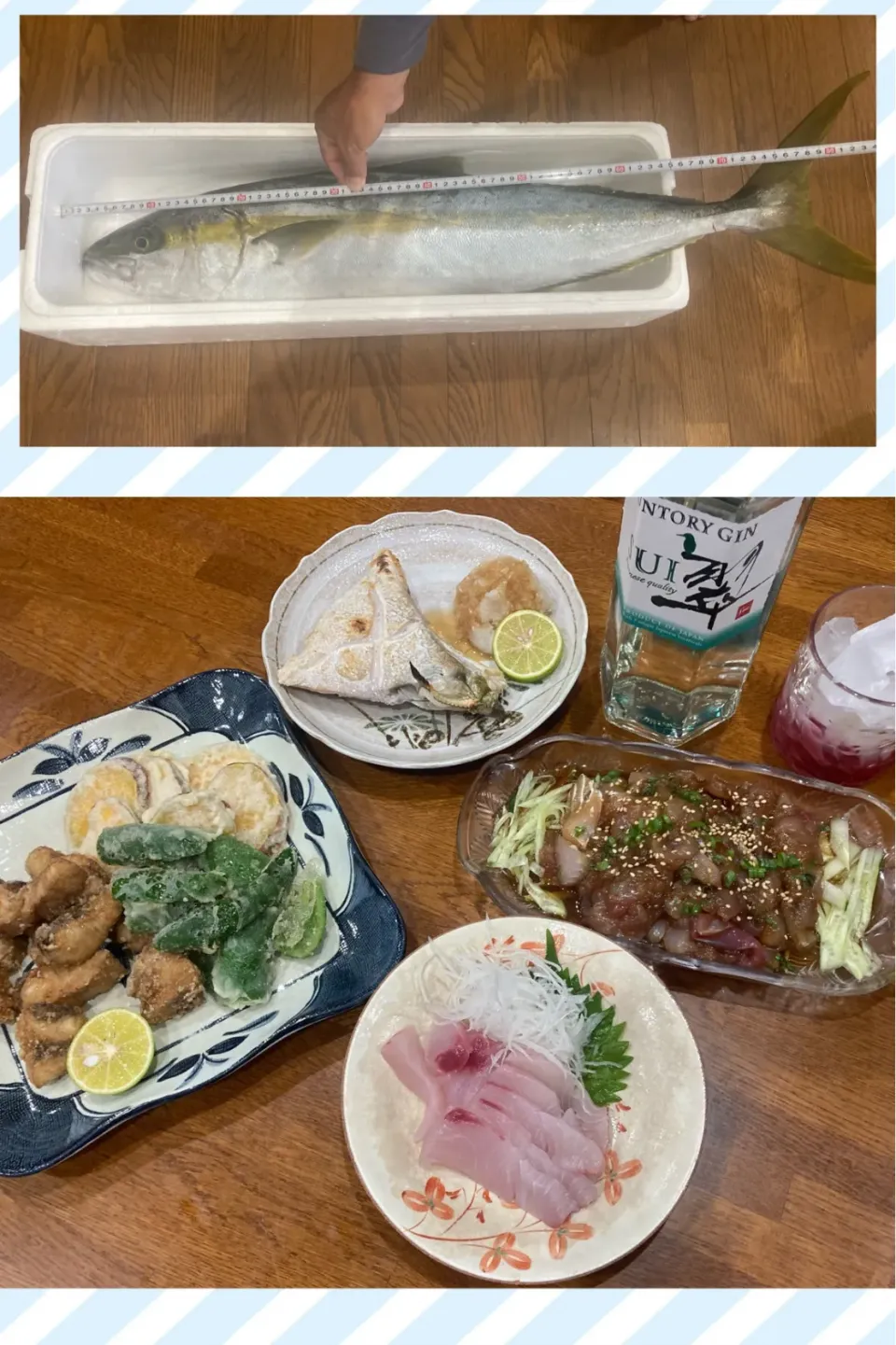 友人釣果 ヒラマサで晩ご飯🐟|sakuramochiさん