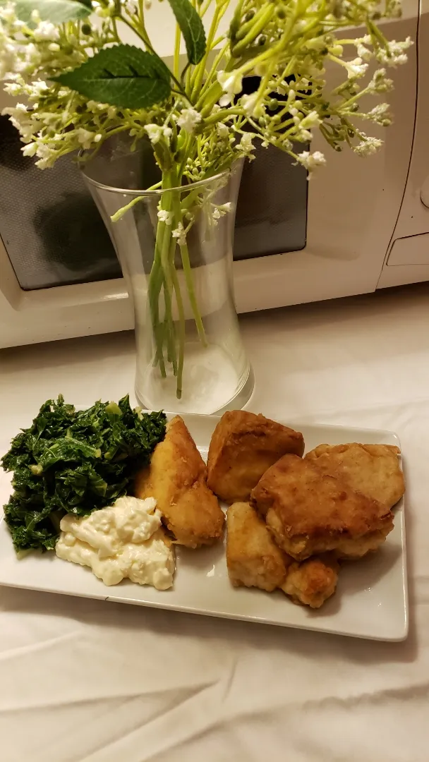 fried tofu kale|Gardenia_camellia_sunさん