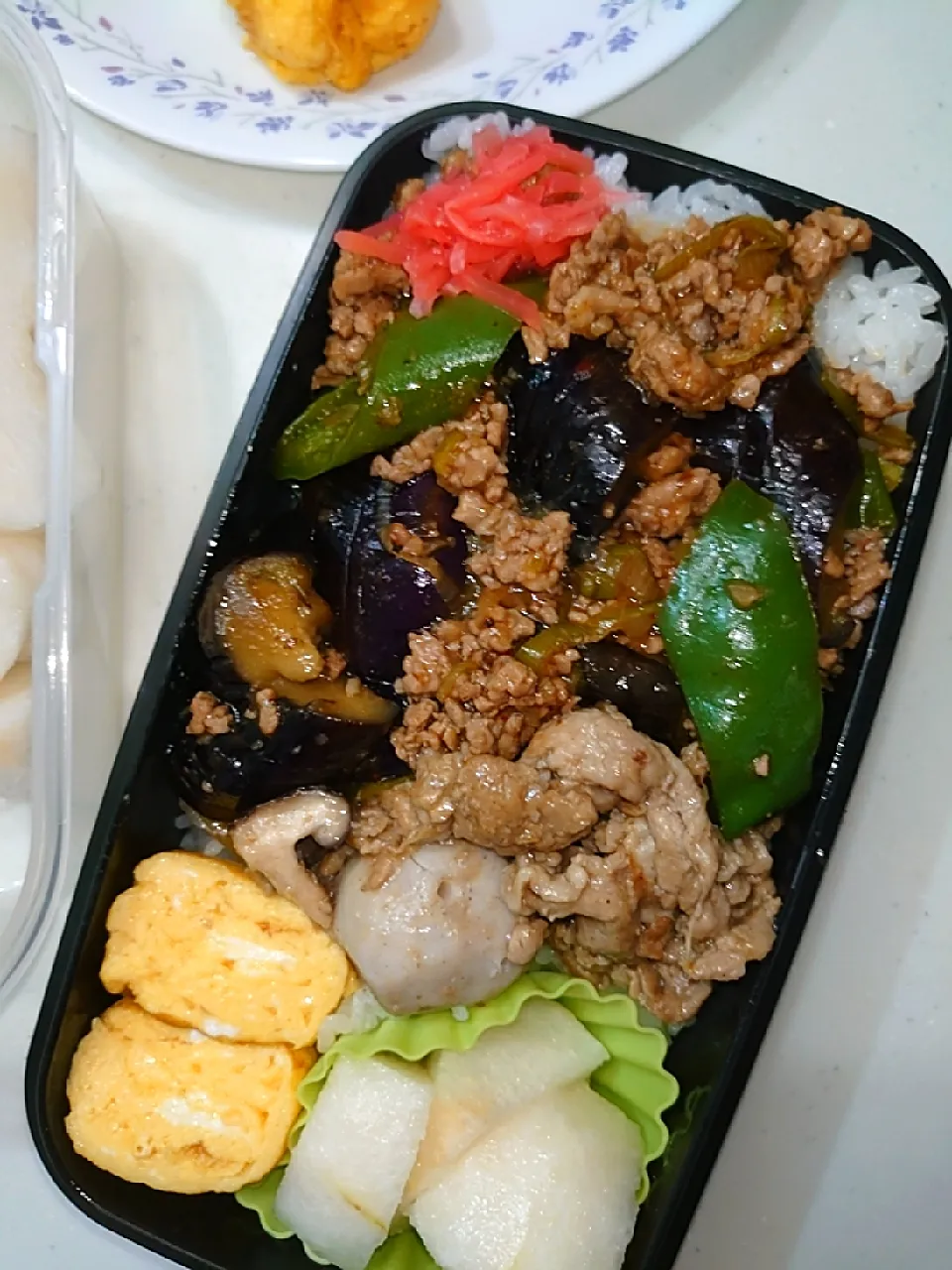 Snapdishの料理写真:麻婆茄子弁当|to coさん