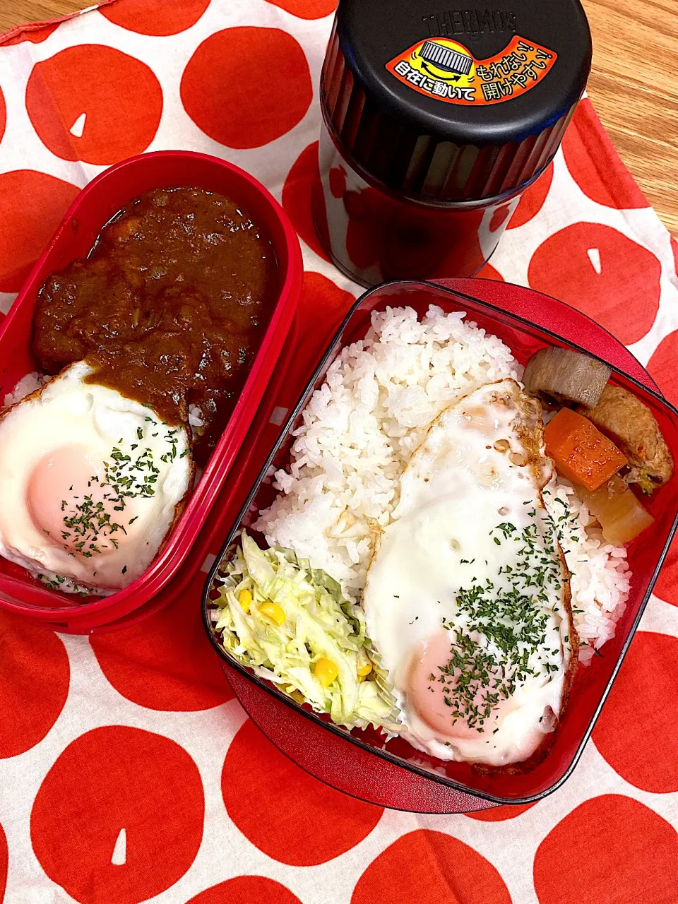 2022.10.17チキンカレー弁当🍱😋|mari-pさん