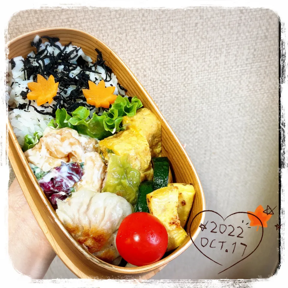 10/17 ☺︎ えびマヨ弁当✩.*˚|jon2さん