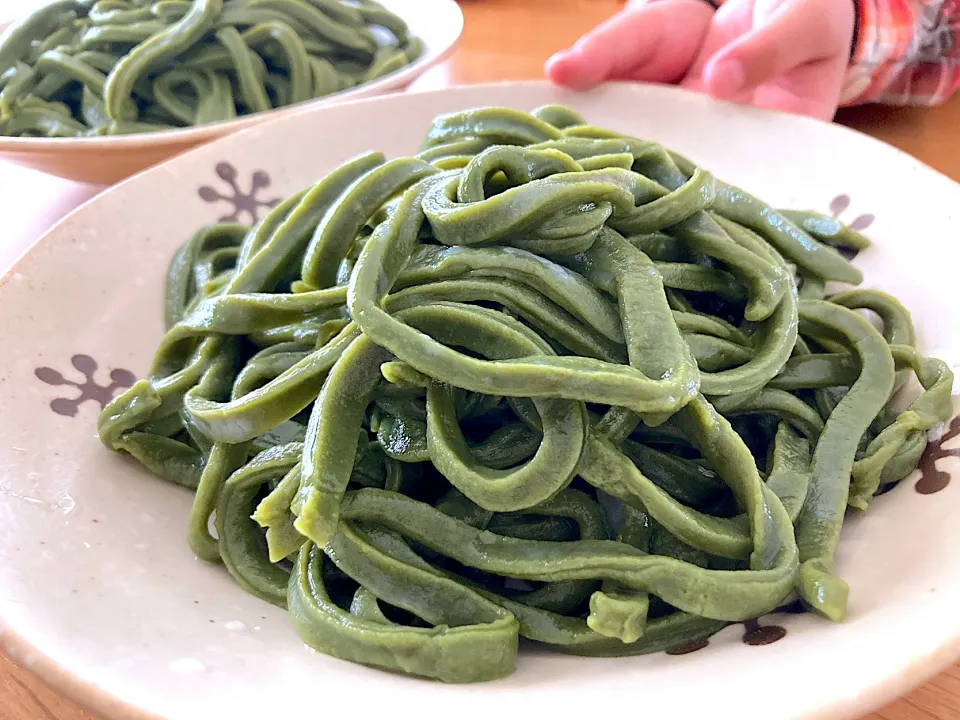 ＊手打ち抹茶うどん🌱＊|＊抹茶＊さん