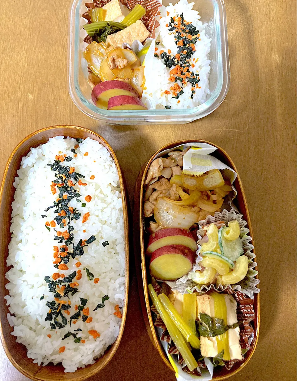 息子と私のお弁当。|マイさん