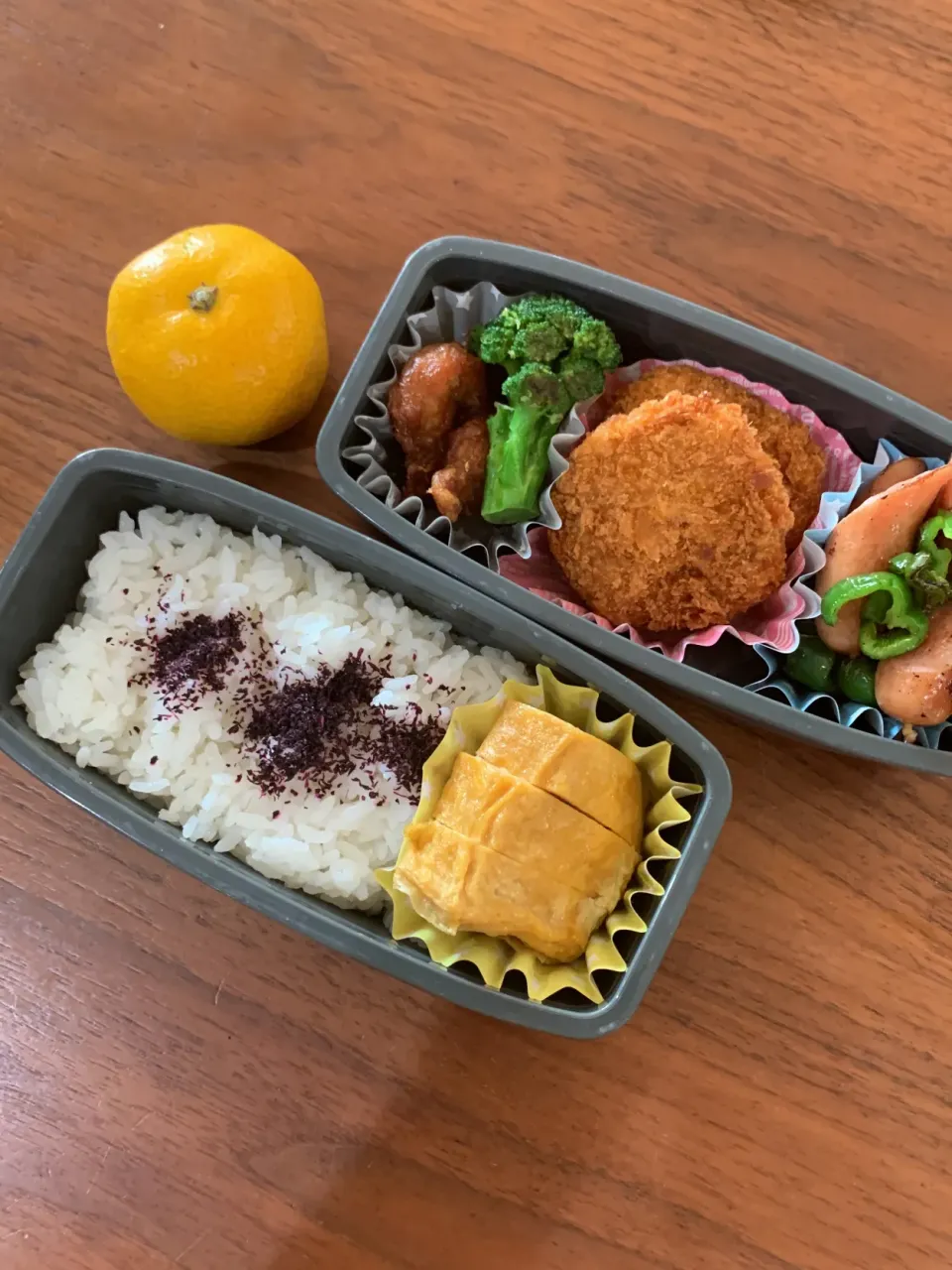 Snapdishの料理写真:2022/10/18 中3息子弁当|こうれい母さん