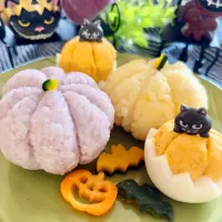 Snapdishの料理写真:おにぎりでハロウィン|meemamaさん