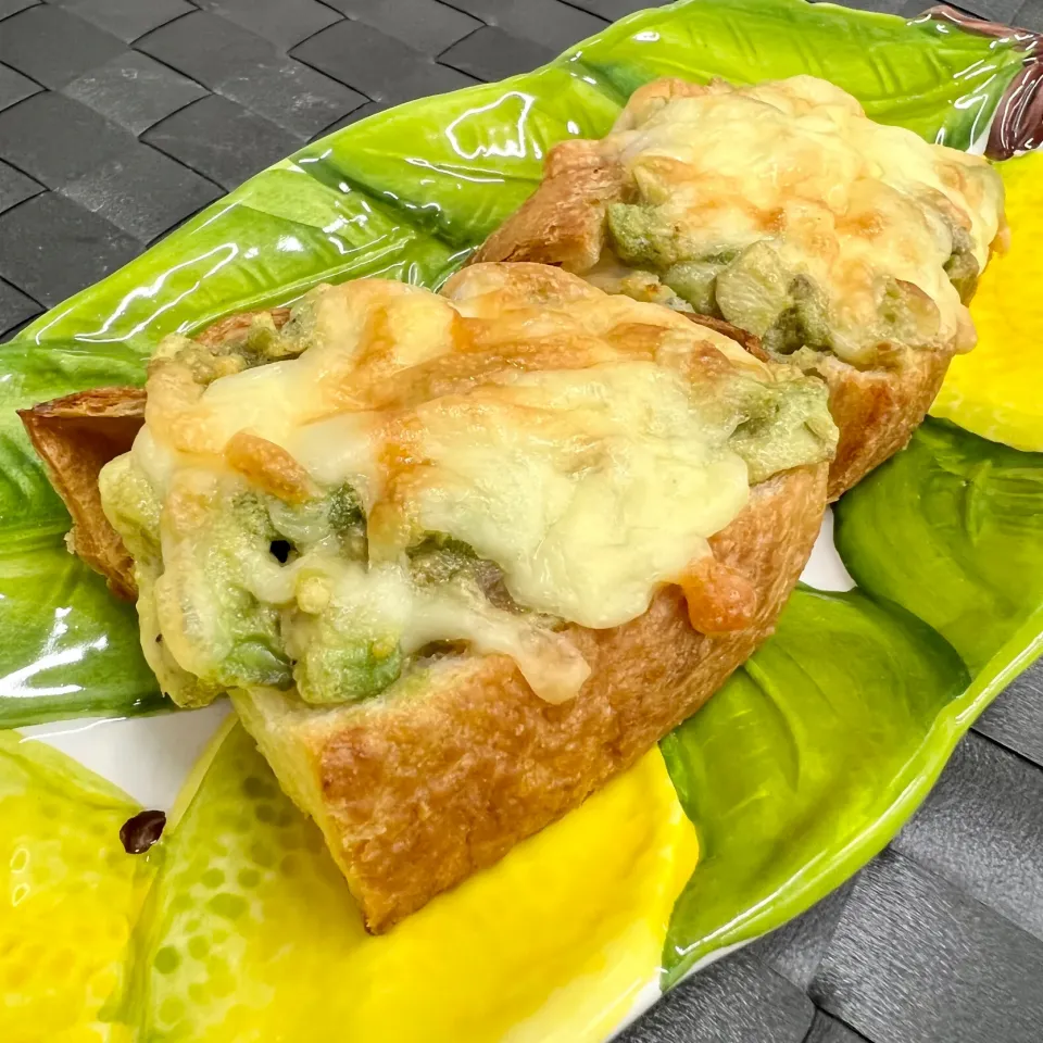 アボカド🥑チーズバゲット🥖|まめもにおさん