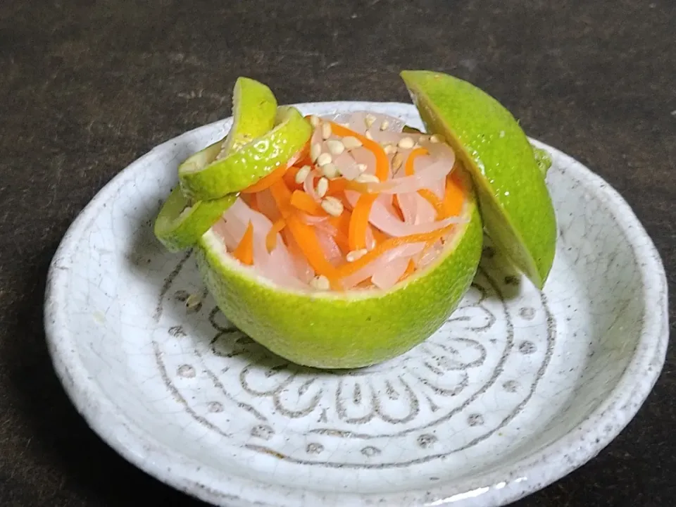 大根と人参の酢の物|nitoさん