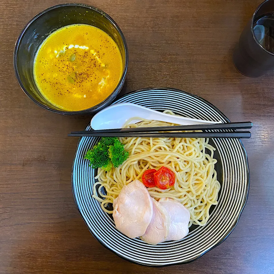 Snapdishの料理写真:カボチャのつけ麺|林とびぃさん