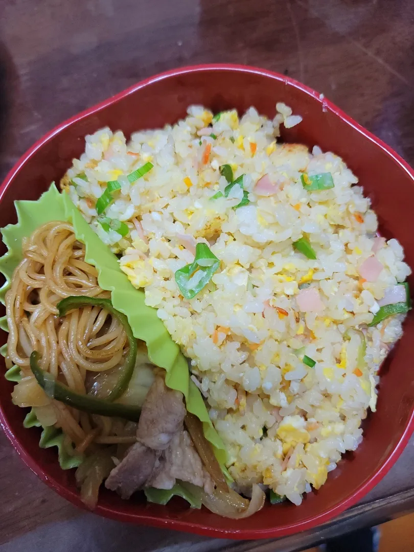 チャーハン&焼そば弁当|洋子ちゃんさん