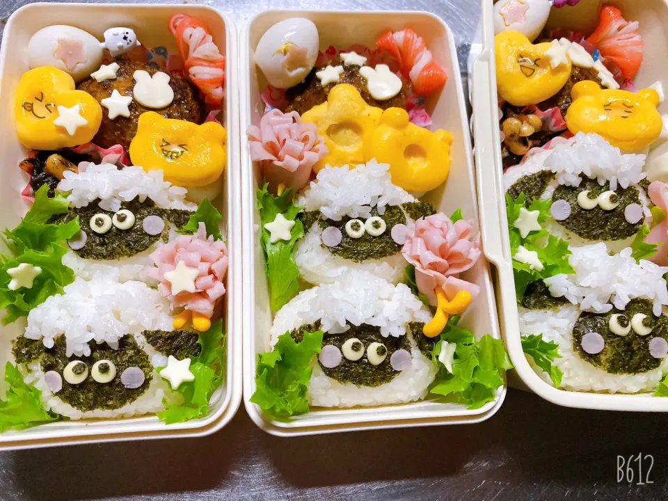 Snapdishの料理写真:ひつじのショーン弁当|亜美さん