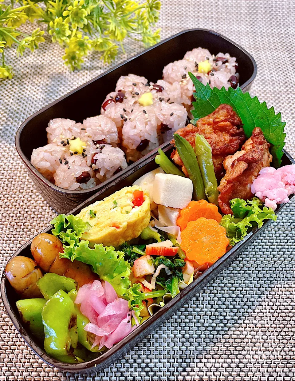 ✿水曜日《お赤飯弁当》|ちゃべさん