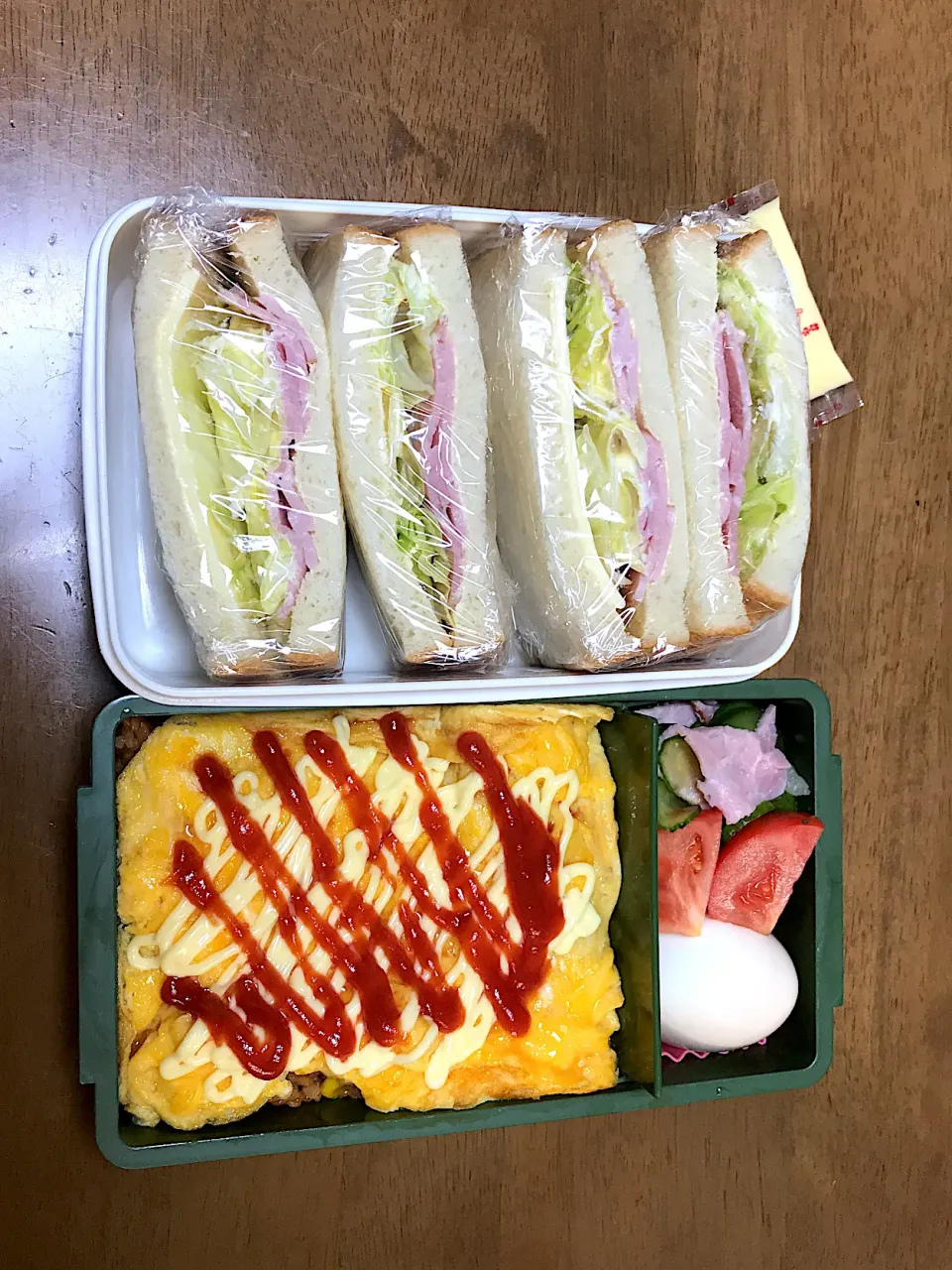 オムライス弁当🍱|ちょこさん