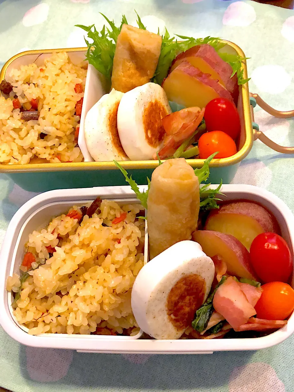 2022.10.20  ＊今日のお弁当＊さつまいものレモン煮＊|rinrin*mama*さん