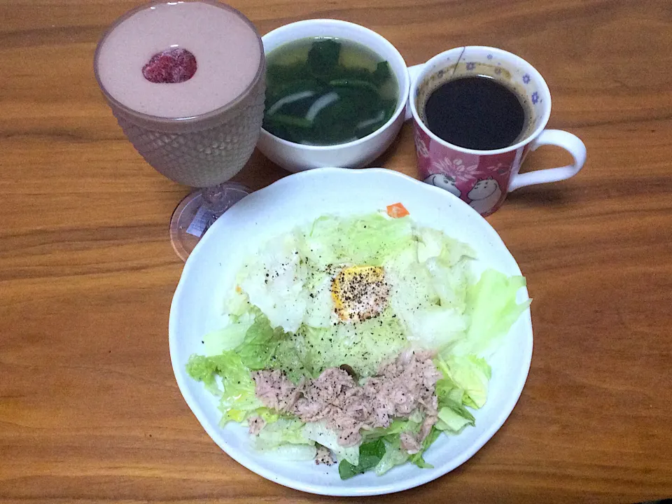 Snapdishの料理写真:今日の朝食|ふじちゃんさん