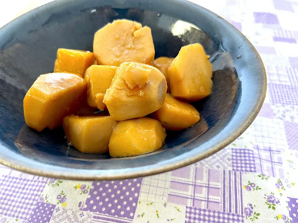 里芋の煮物❤️愛媛の伊予美人にて|えいぽんさん