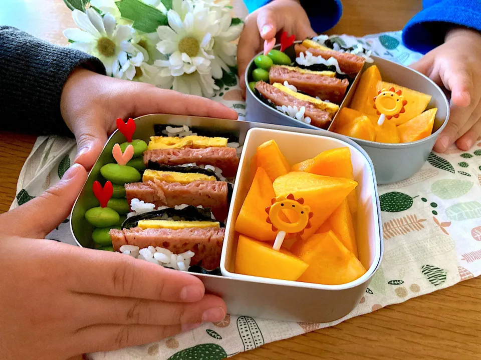 ふうりんさんの料理 おにぎりサンド弁当|＊抹茶＊さん