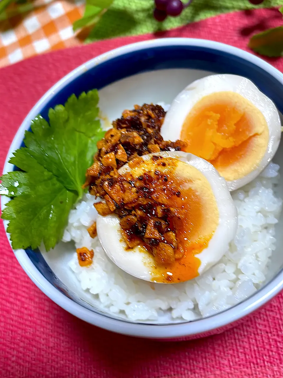 にんにく辣油味玉ご飯|hiroyoさん