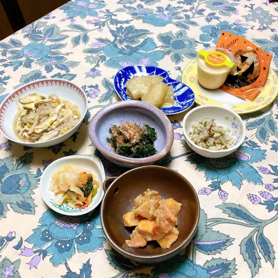 grandmaの晩ごはん☆柿と胡桃の白和え|kaoriさん