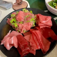 Snapdishの料理写真:マグロのアラ¥250で買ったやつ|norma’sさん