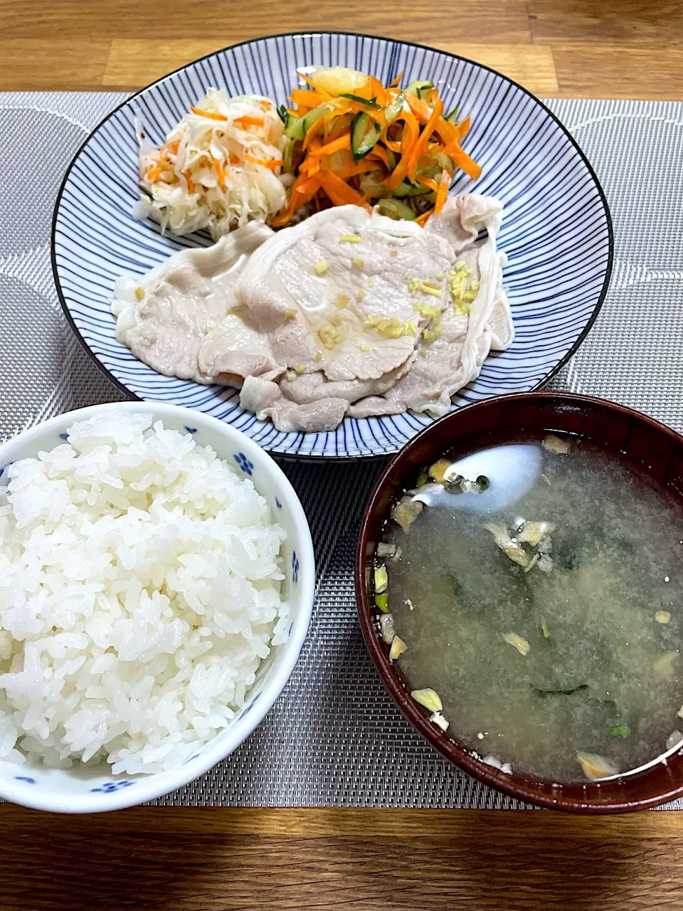 morimi32さんの料理 豚しゃぶ出汁漬けと常備野菜の盛り合わせ|morimi32さん