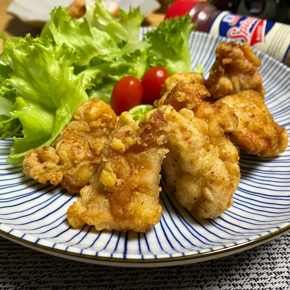 鶏の唐揚げ（もも肉、むね肉ミックスで😁）|sakurakoさん