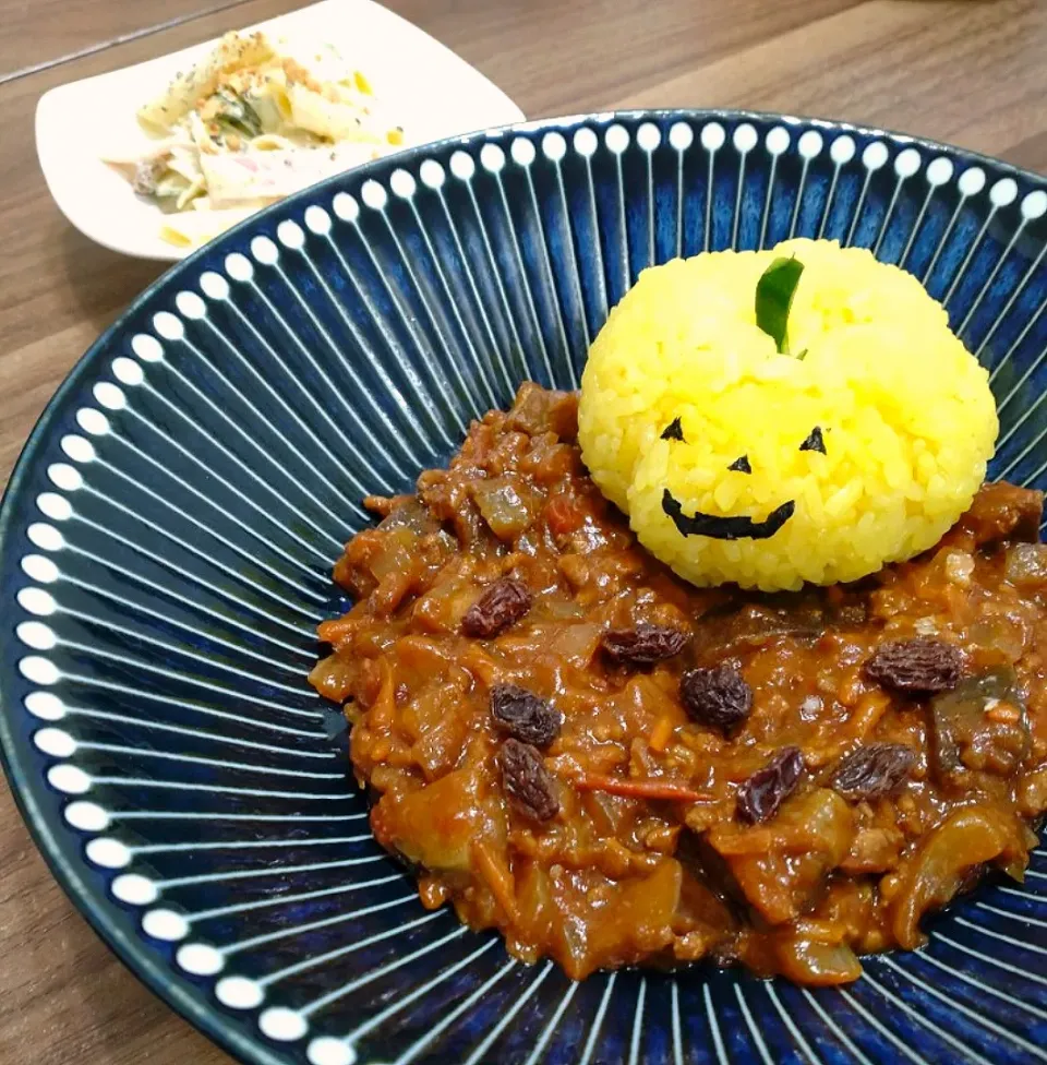 ひき肉と茄子のカレー|ゆりちさん