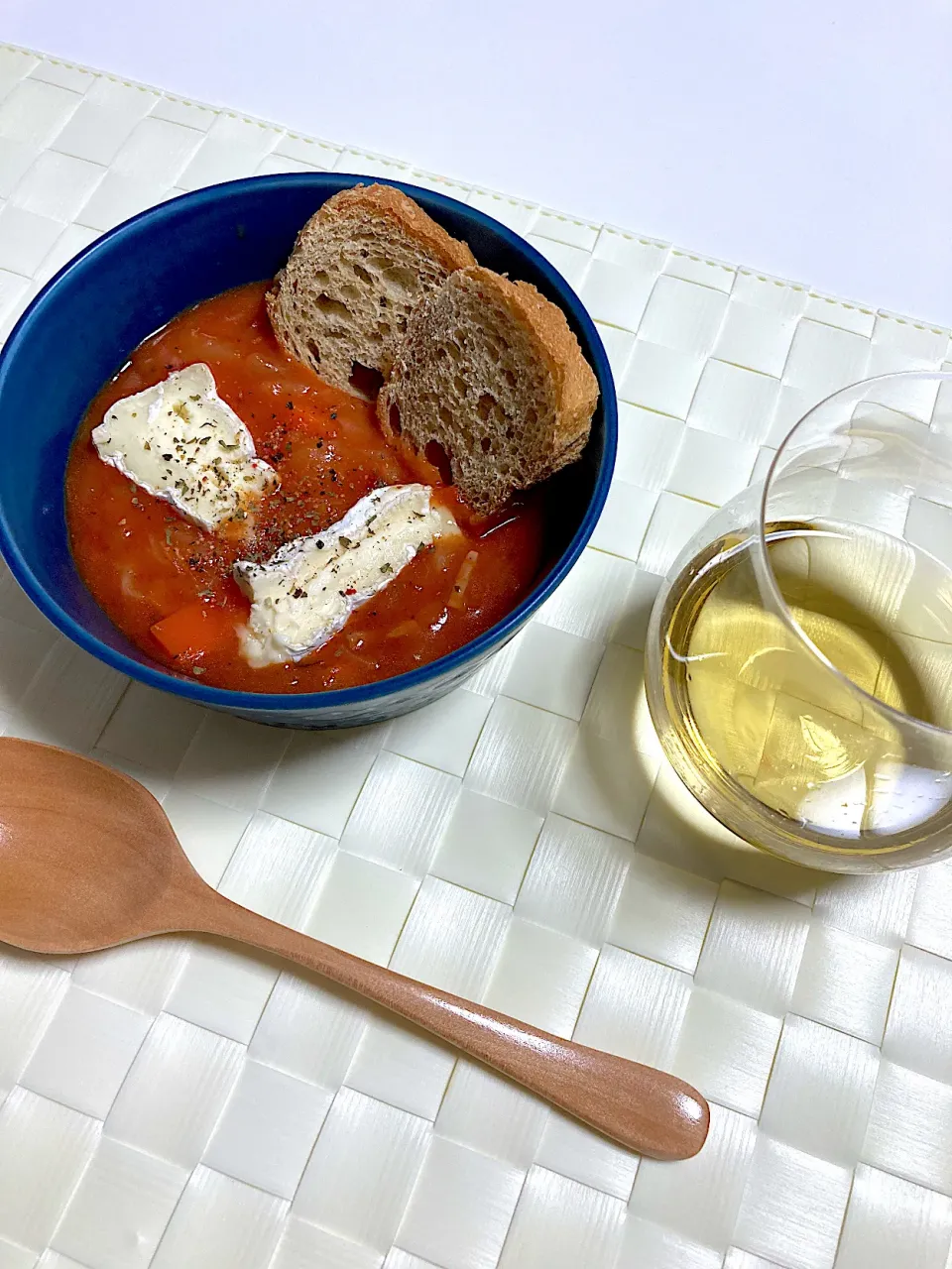 ル・ルスティックブリーでミネストローネ|ソラさん